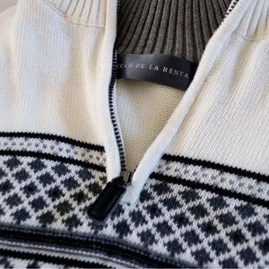 Oscar de la Renta Vintage Winter Pullover ❄️